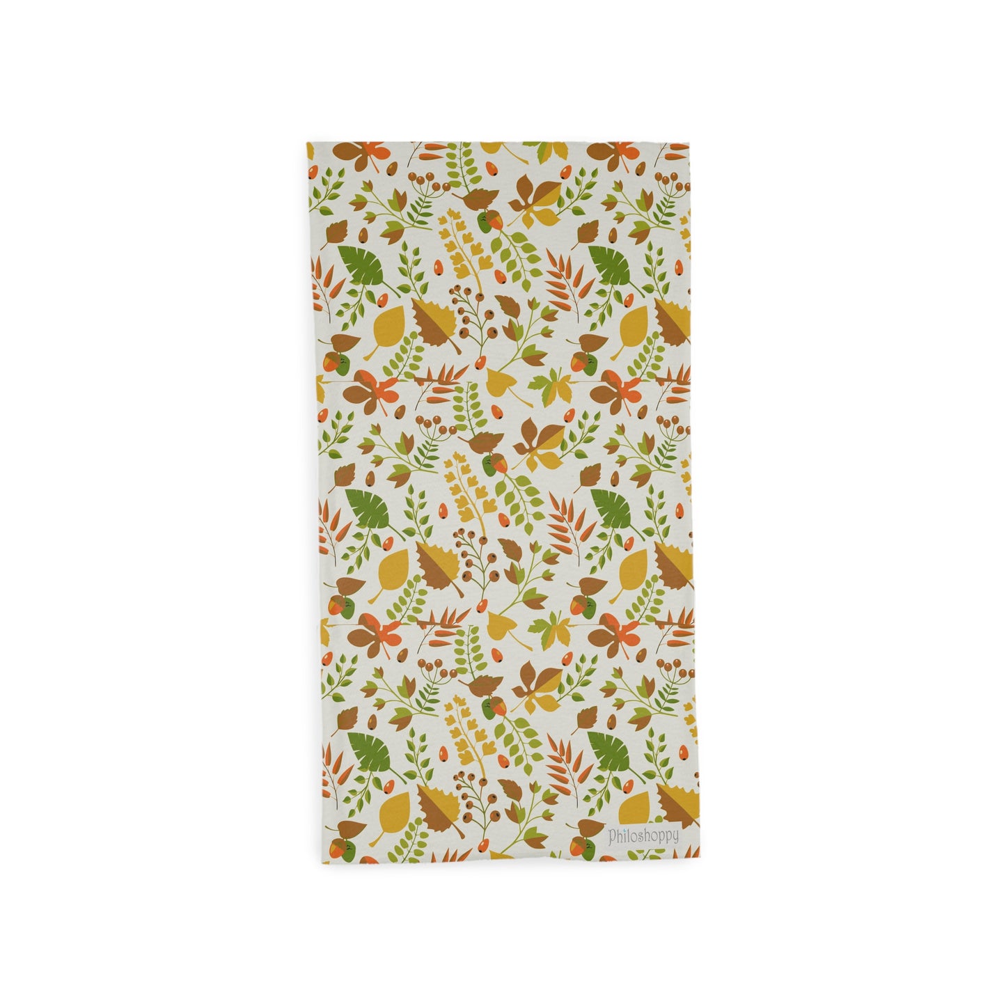 Autumn Leaves Tube Scarf