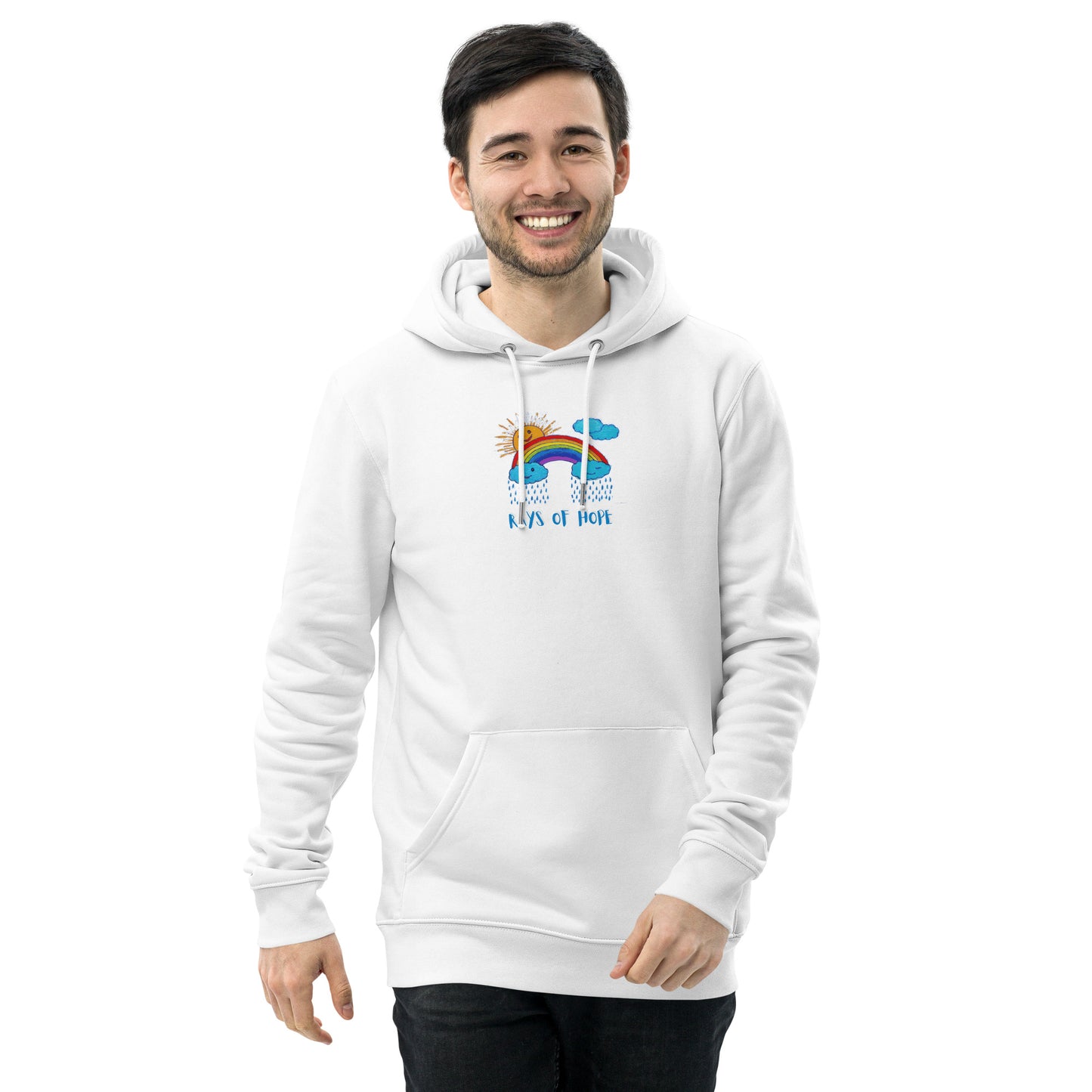 Rainbow Unisex essential eco hoodie