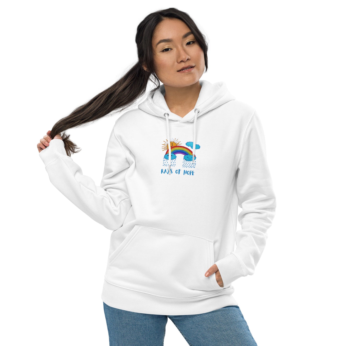Rainbow Unisex essential eco hoodie