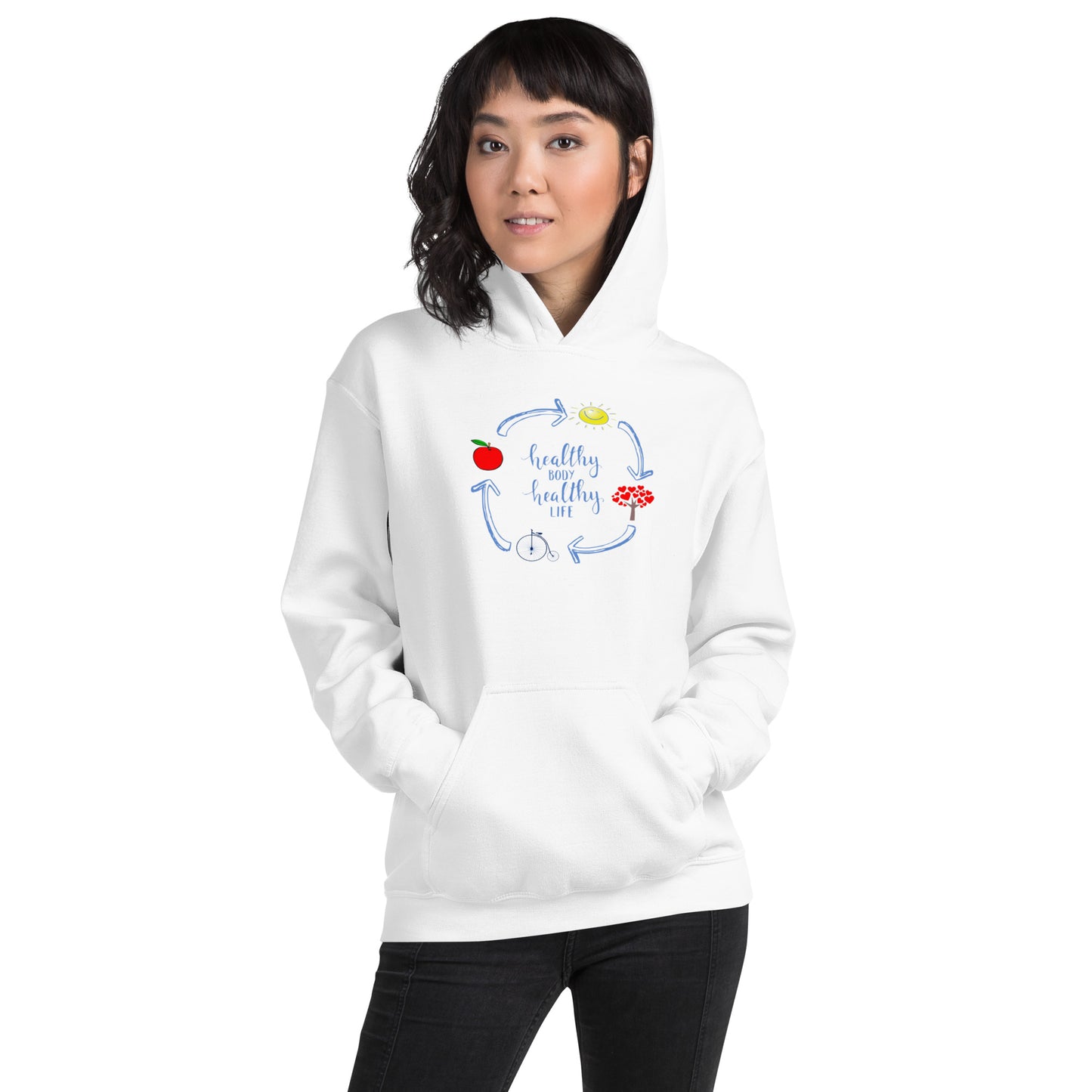 Healthy life Unisex Hoodie