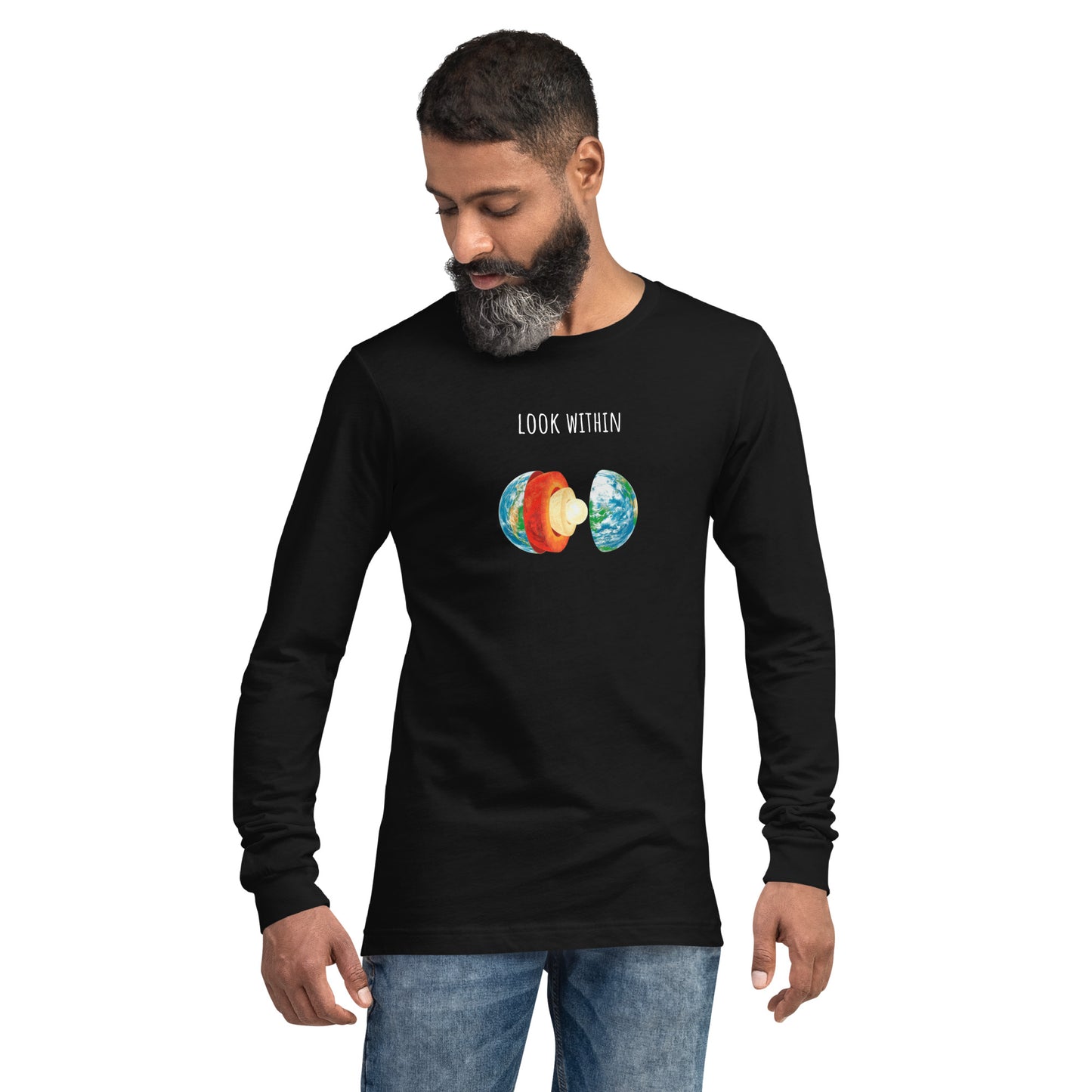 Earth's Layers Unisex Long Sleeve Tee