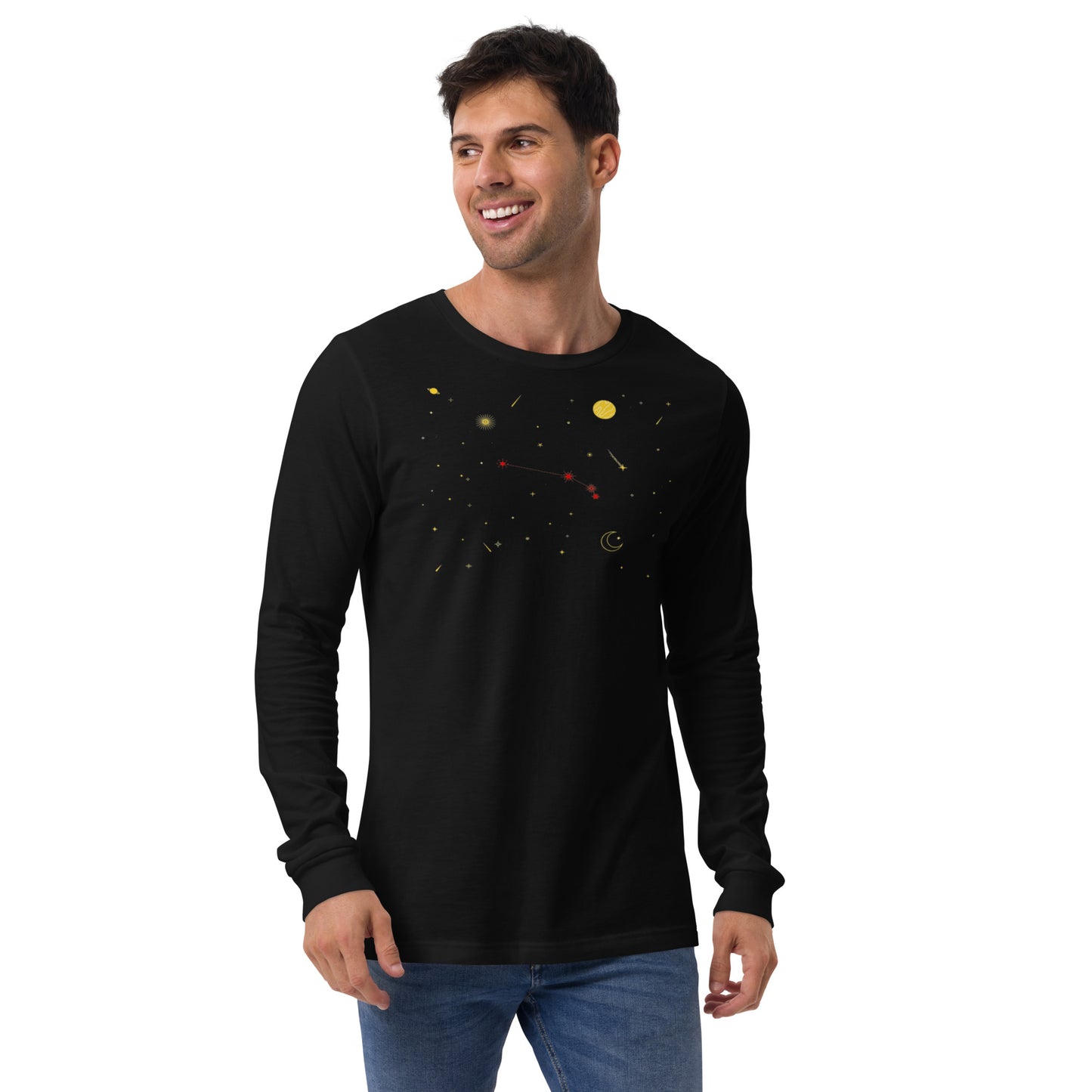 Aries Constellation Unisex Long Sleeve Tee