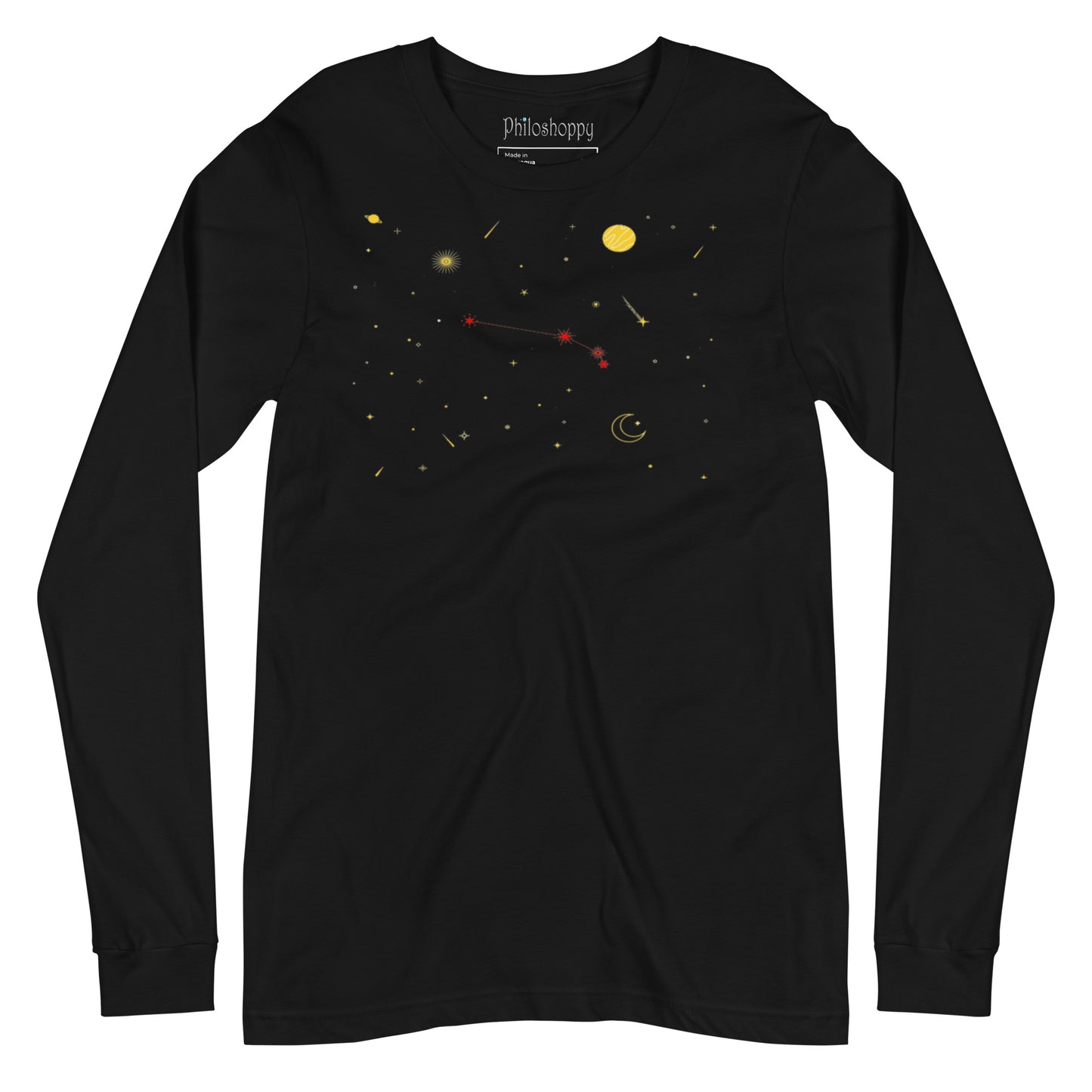 Aries Constellation Unisex Long Sleeve Tee