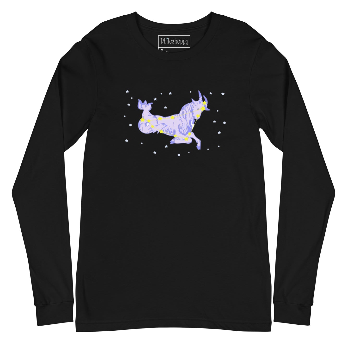 Capricornus Constellation Unisex Long Sleeve Tee