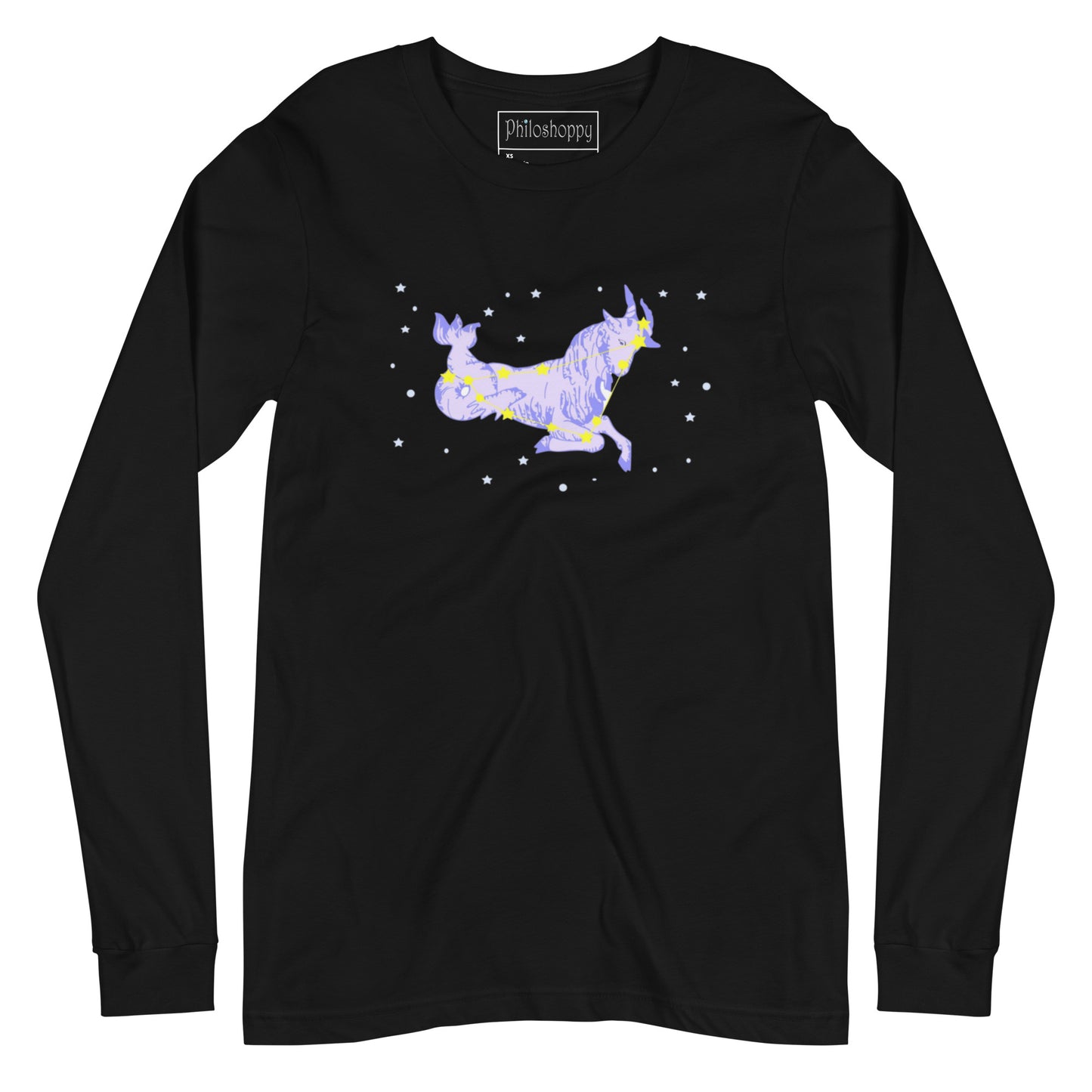 Capricornus Constellation Unisex Long Sleeve Tee
