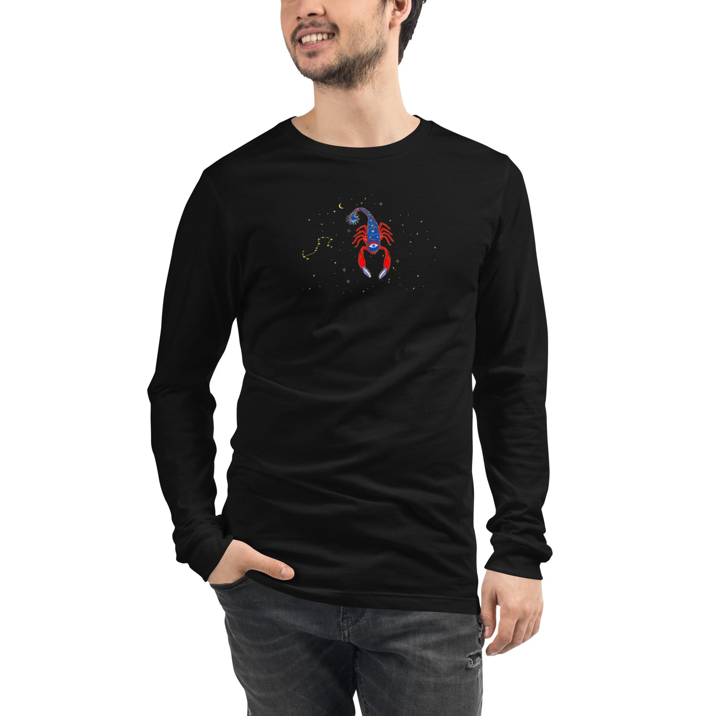 Scorpio Constallation Unisex Long Sleeve Tee