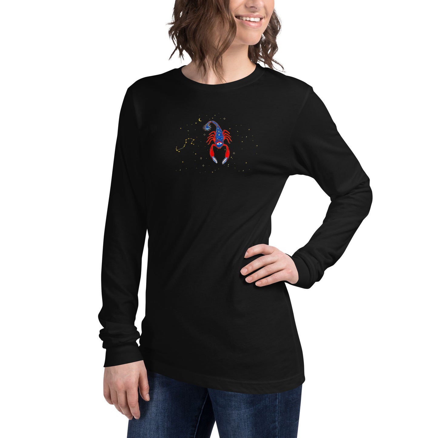 Scorpio Constallation Unisex Long Sleeve Tee