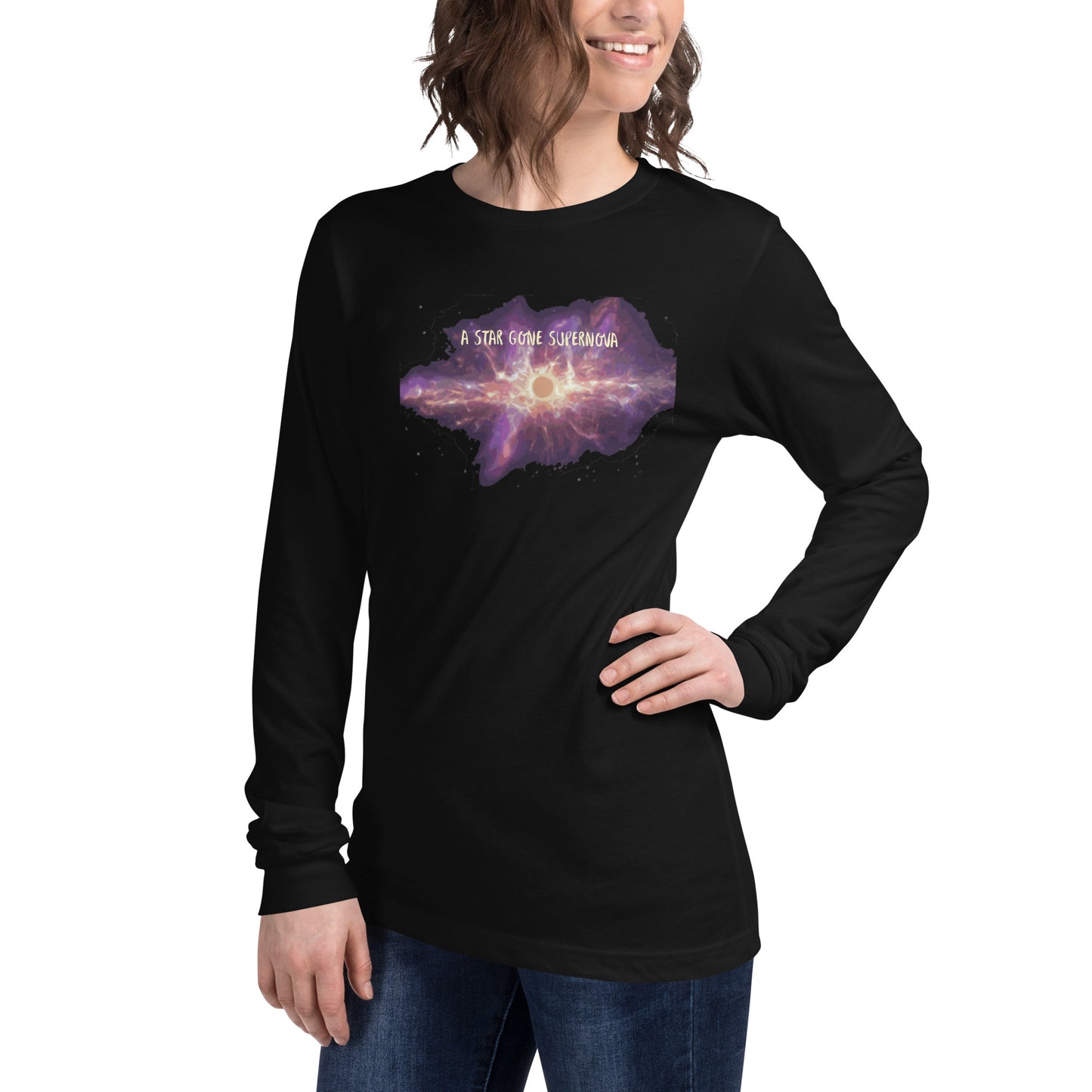 Supernova Unisex Long Sleeve Tee