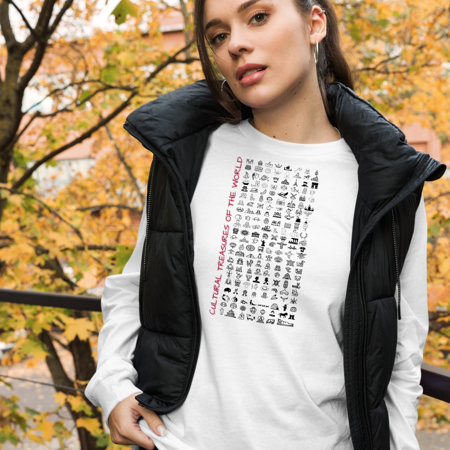 World's cultural heritage Unisex Long Sleeve Tee