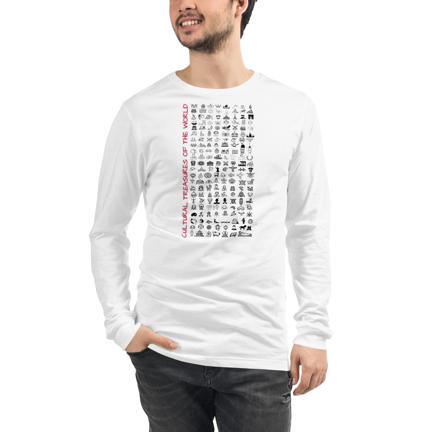 World's cultural heritage Unisex Long Sleeve Tee