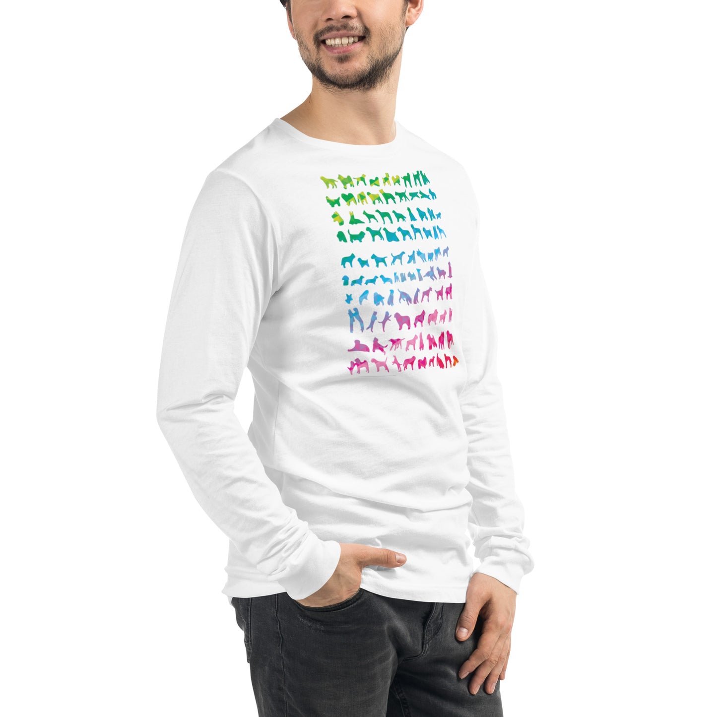 Dogs Unisex Long Sleeve Tee