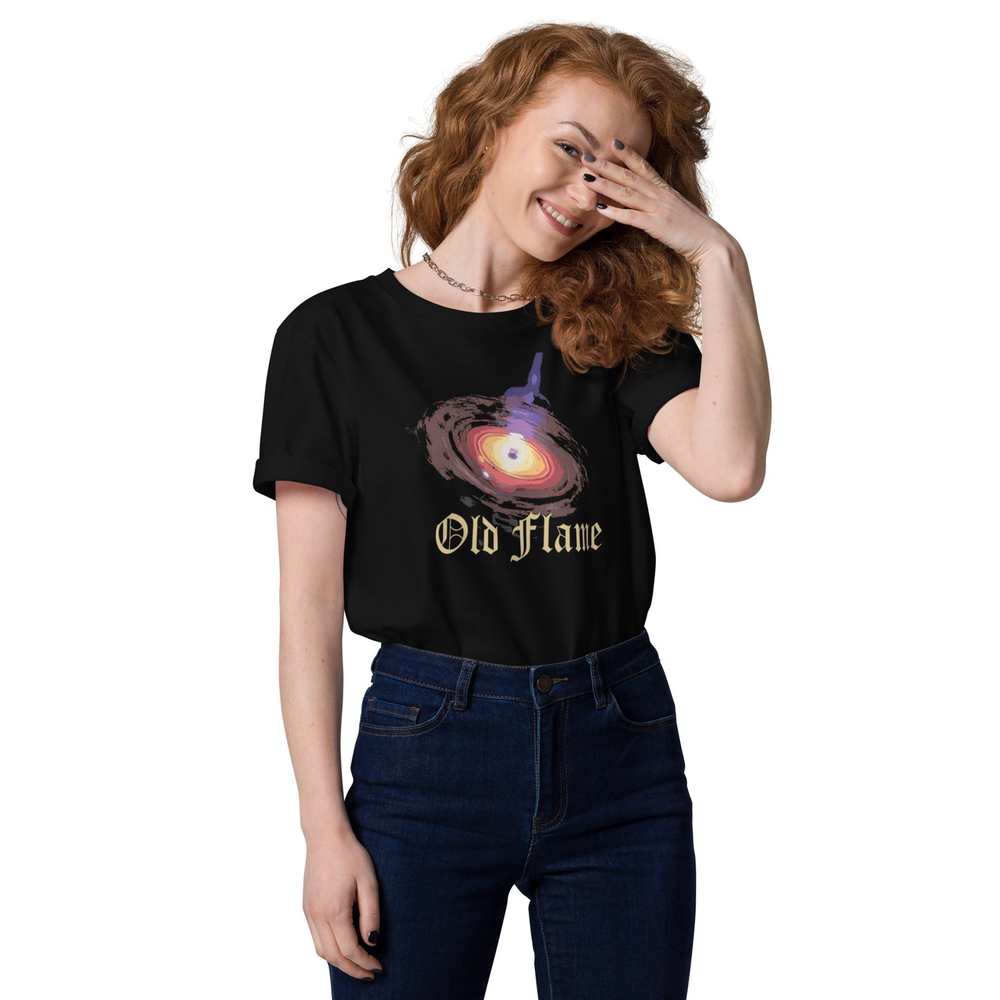 Black Hole Unisex organic cotton t-shirt