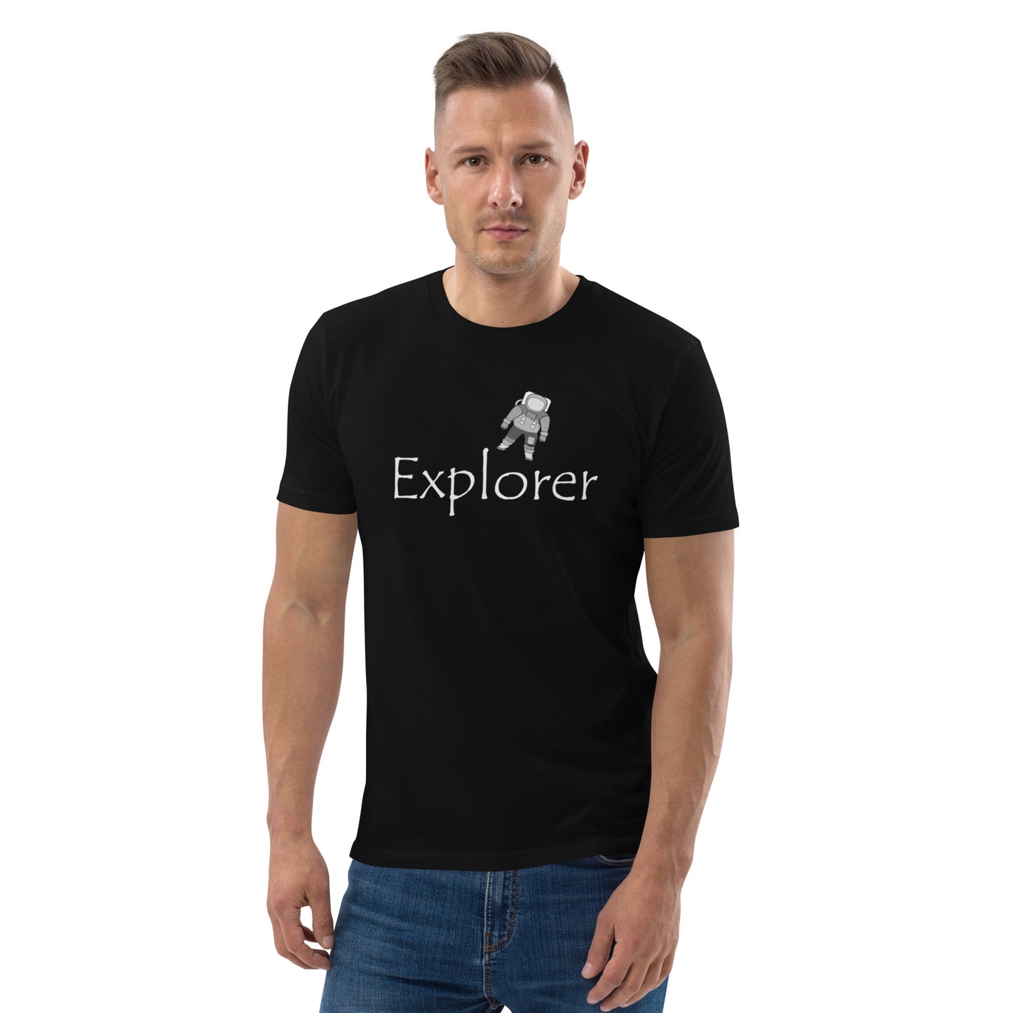 Astronaut Unisex organic cotton t-shirt