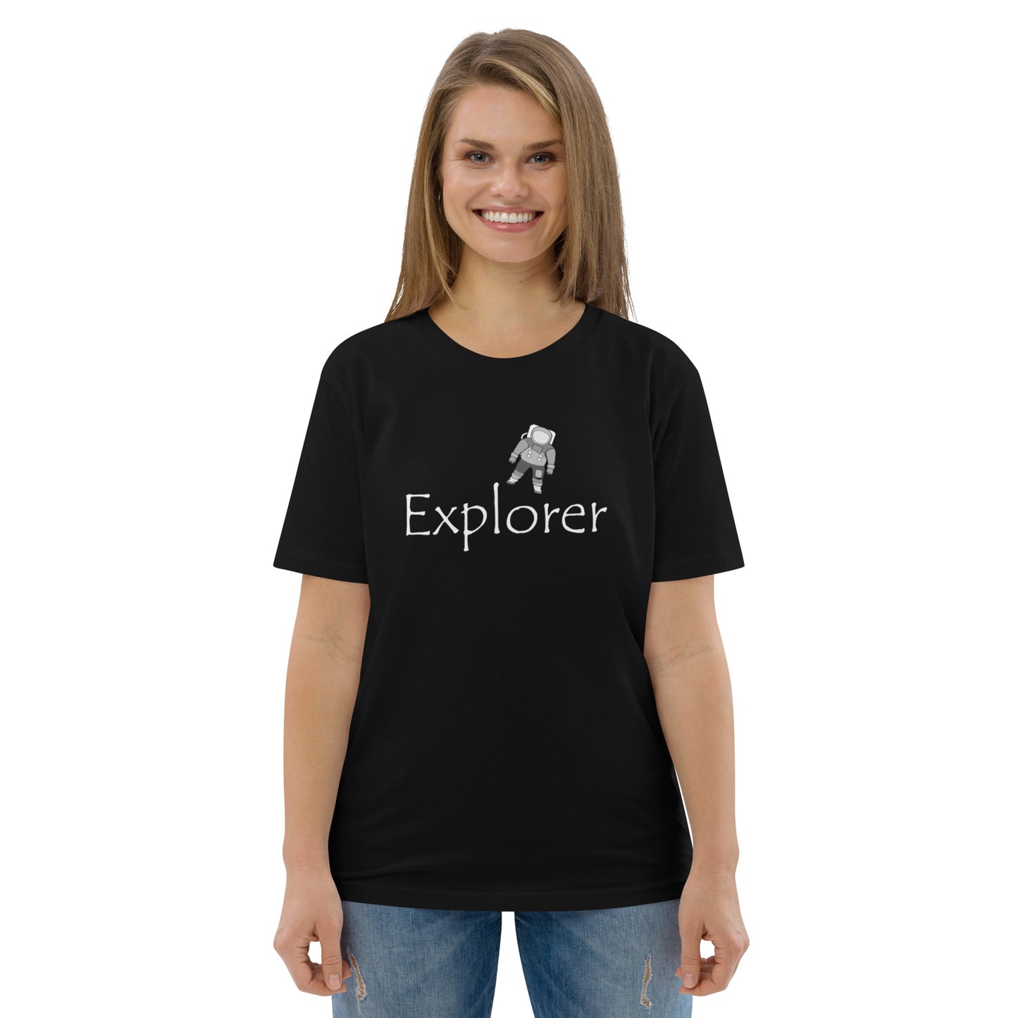 Astronaut Unisex organic cotton t-shirt