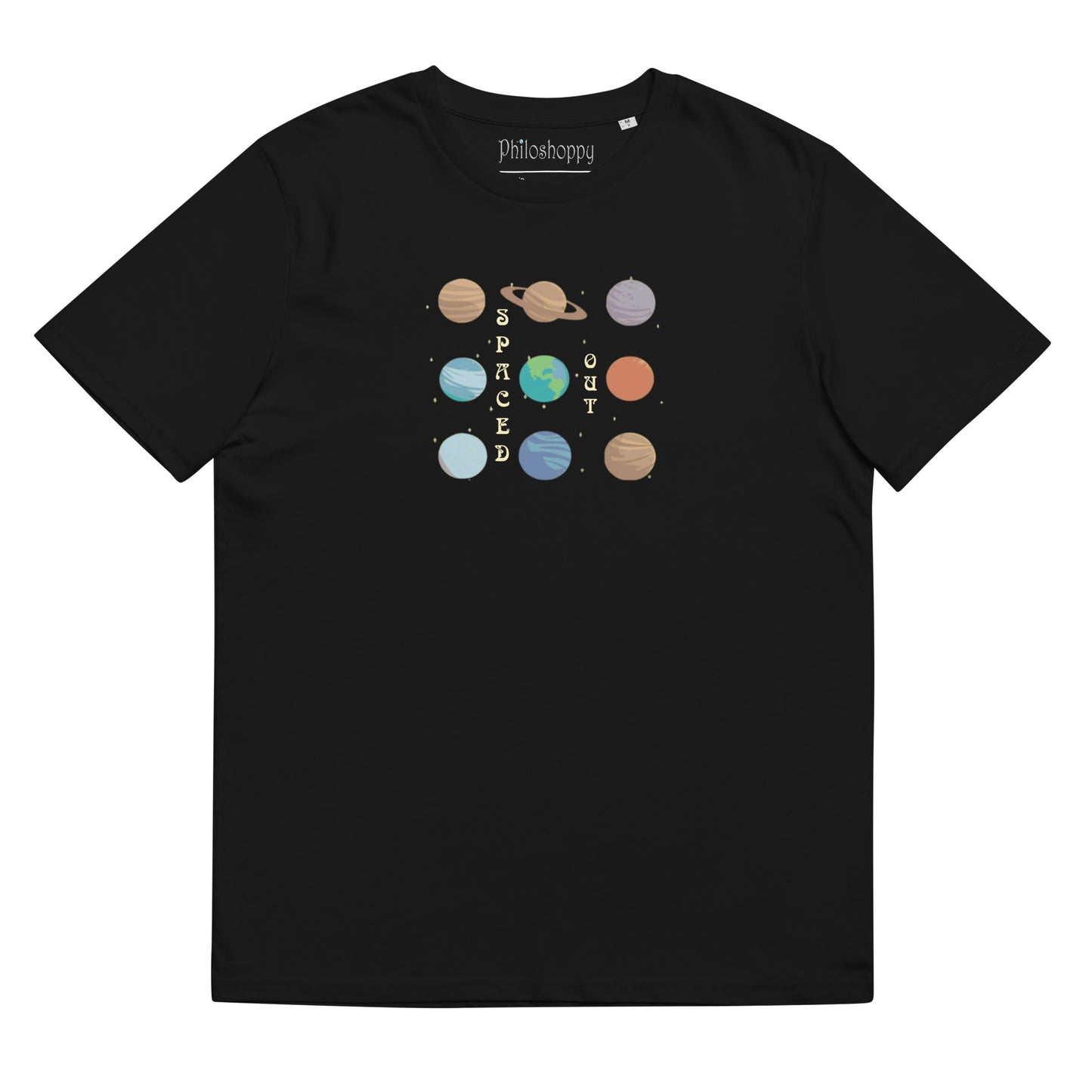Planets Unisex organic cotton t-shirt