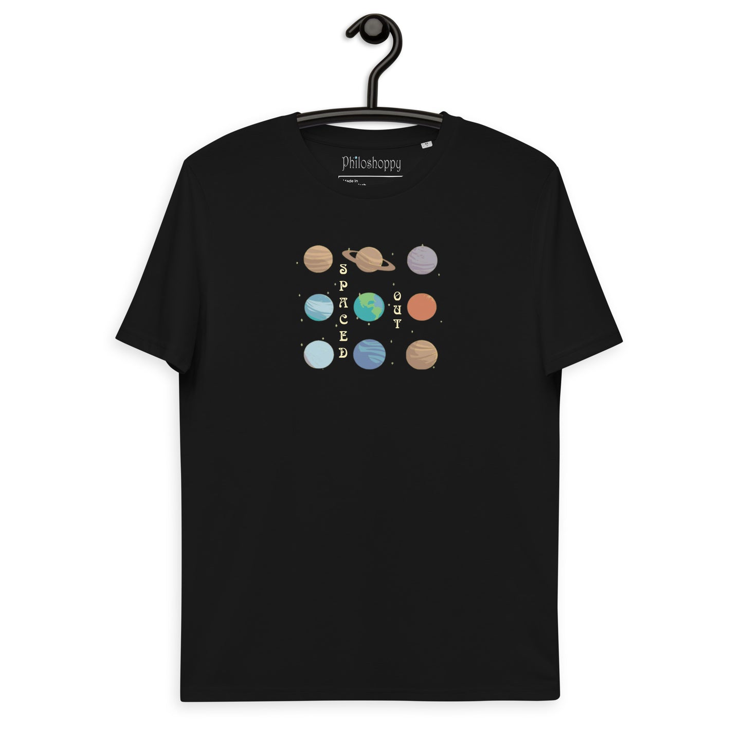 Planets Unisex organic cotton t-shirt