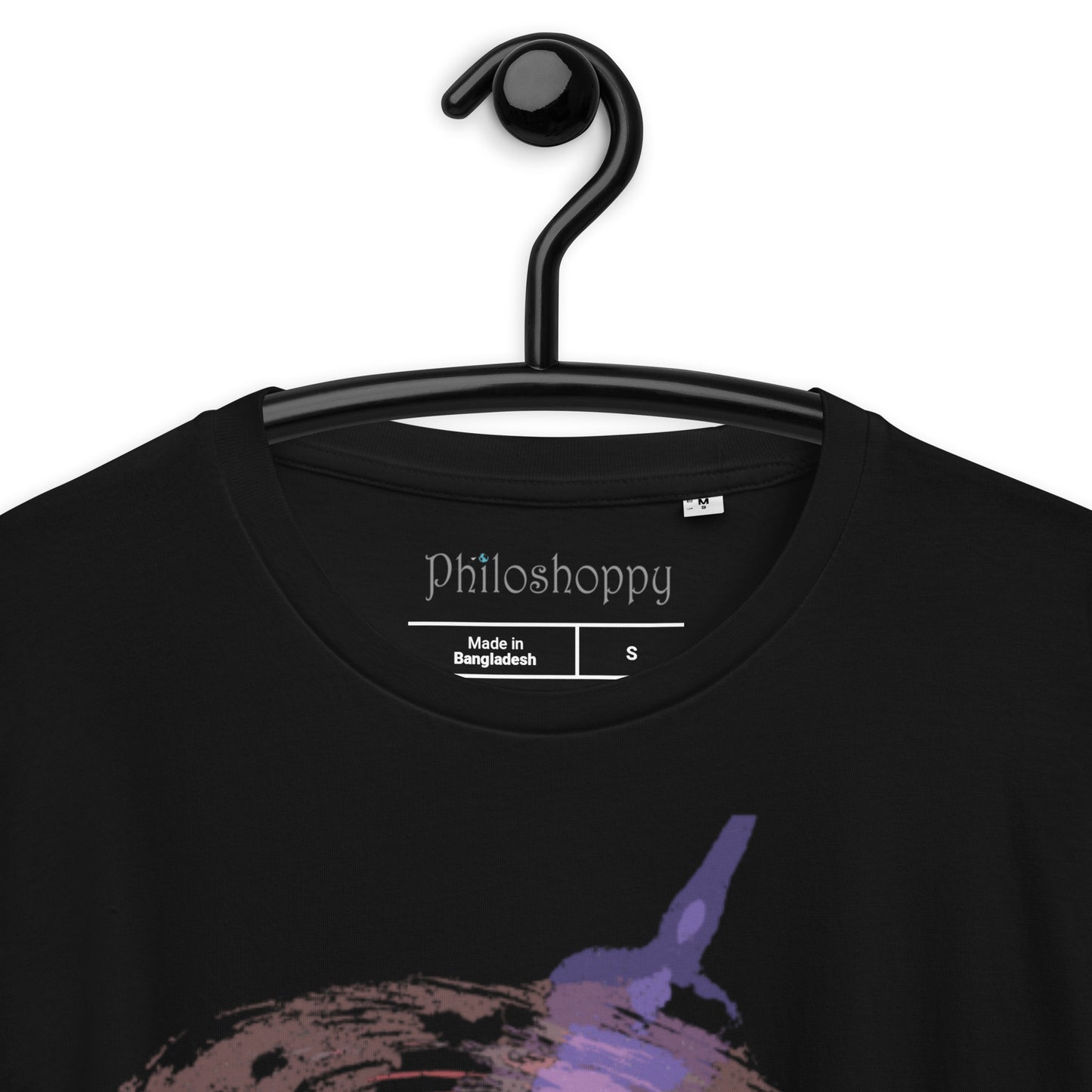 Black Hole Unisex organic cotton t-shirt