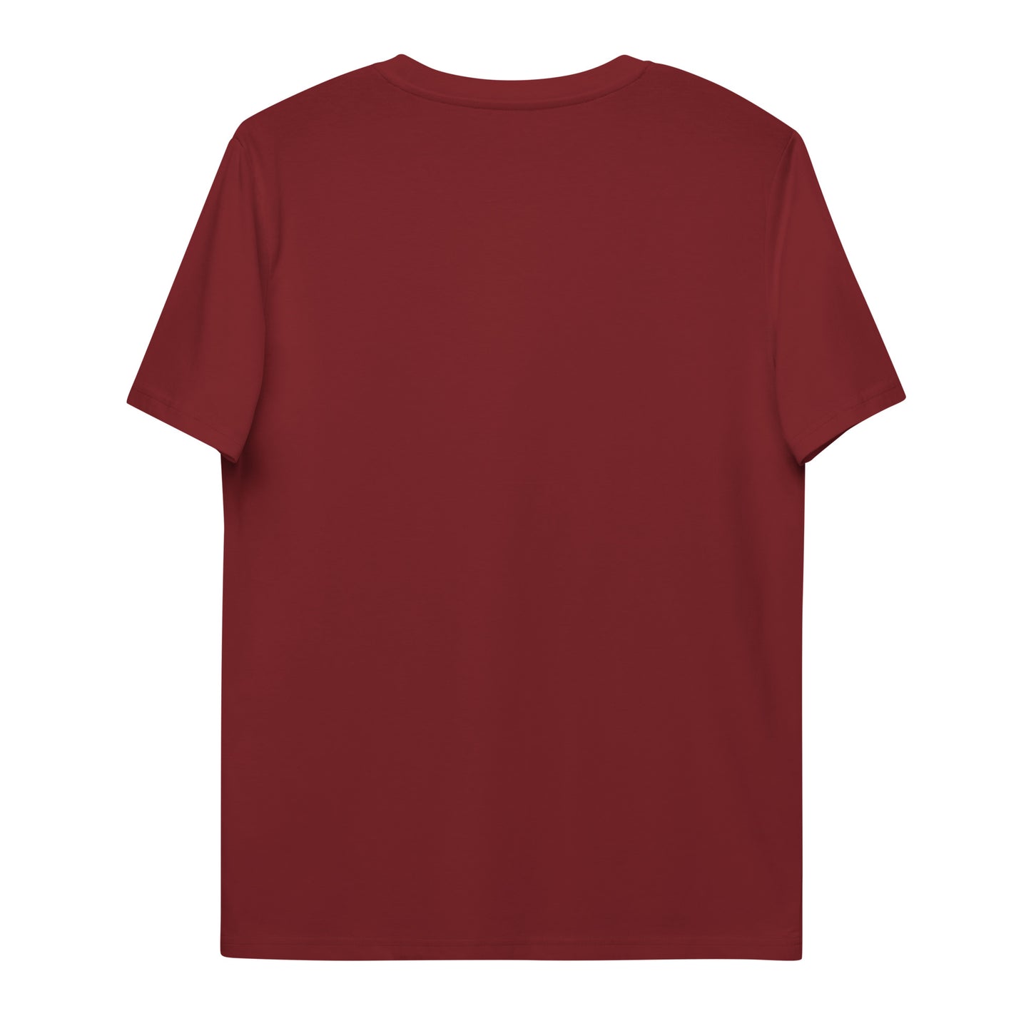 Human evolution Unisex organic cotton t-shirt