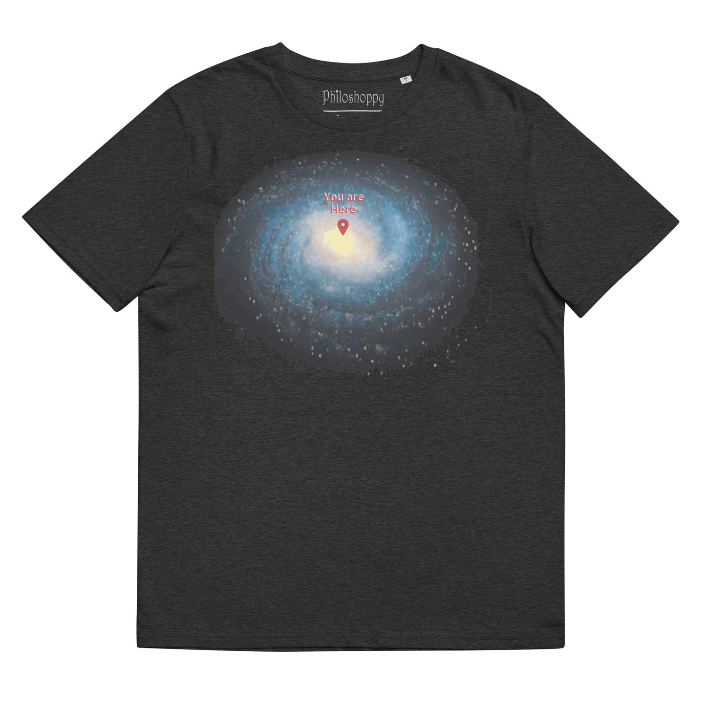 Milky Way Unisex organic cotton t-shirt