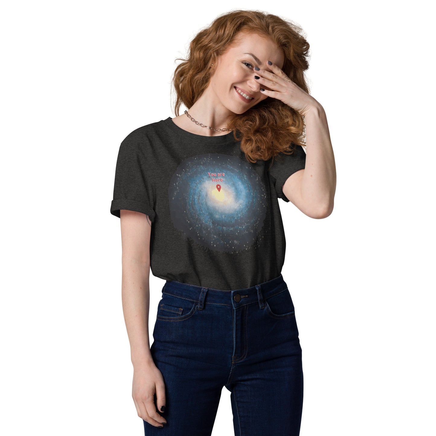 Milky Way Unisex organic cotton t-shirt