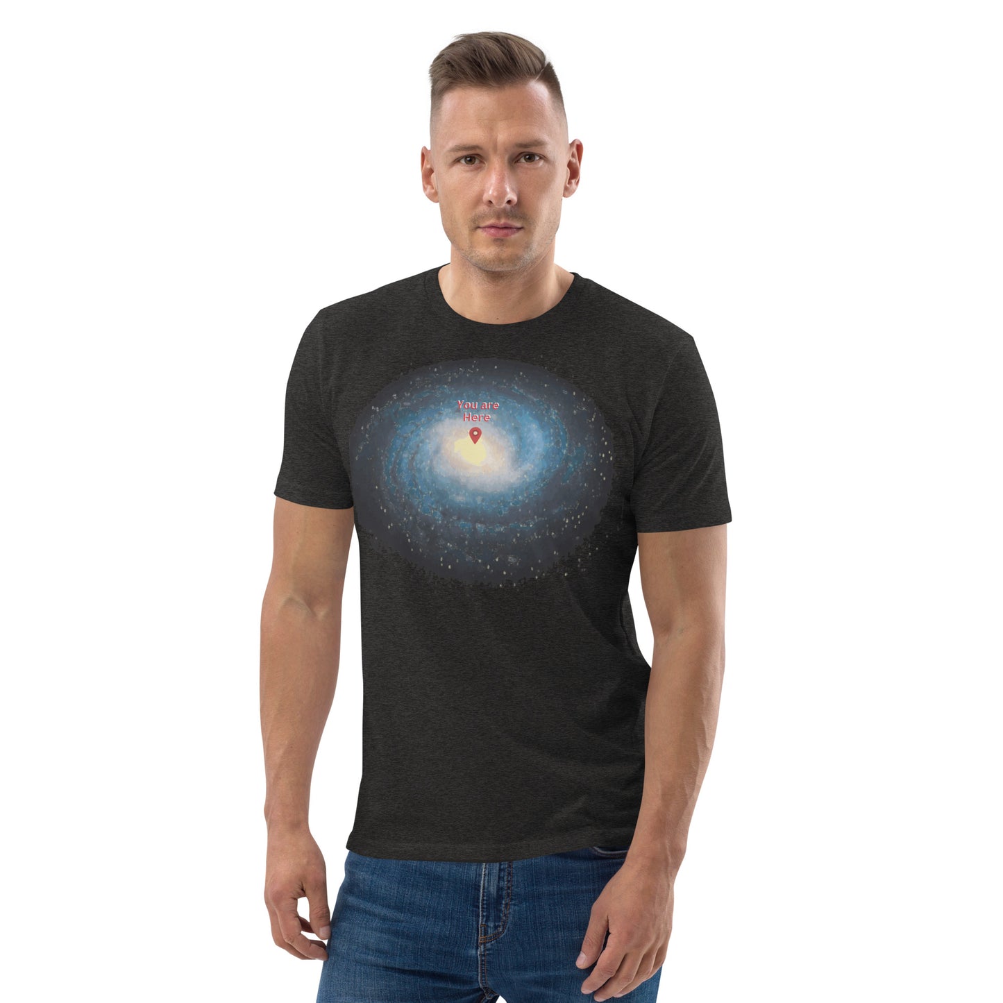 Milky Way Unisex organic cotton t-shirt