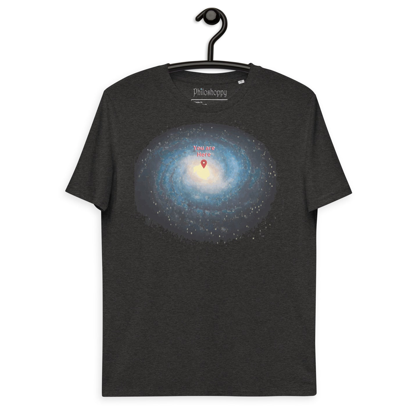 Milky Way Unisex organic cotton t-shirt
