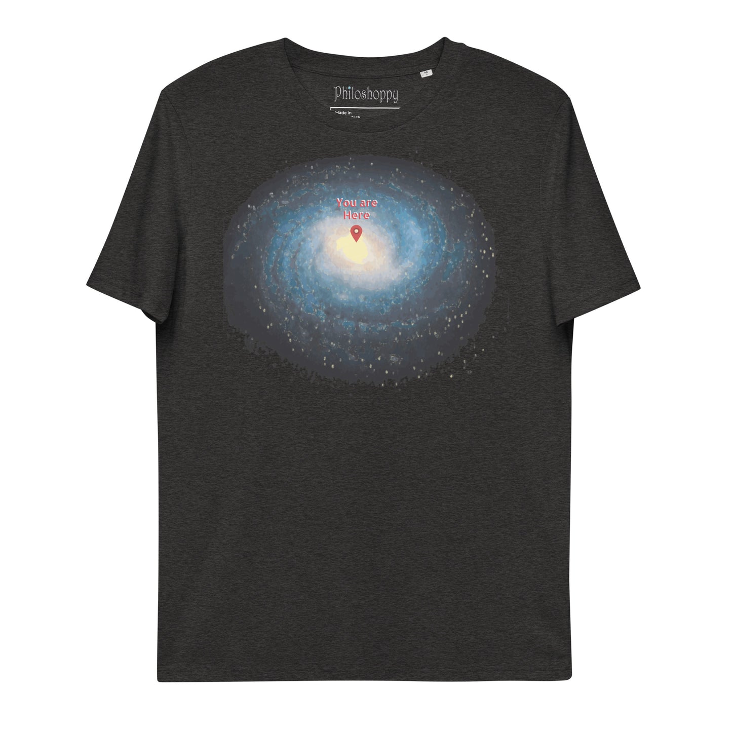 Milky Way Unisex organic cotton t-shirt