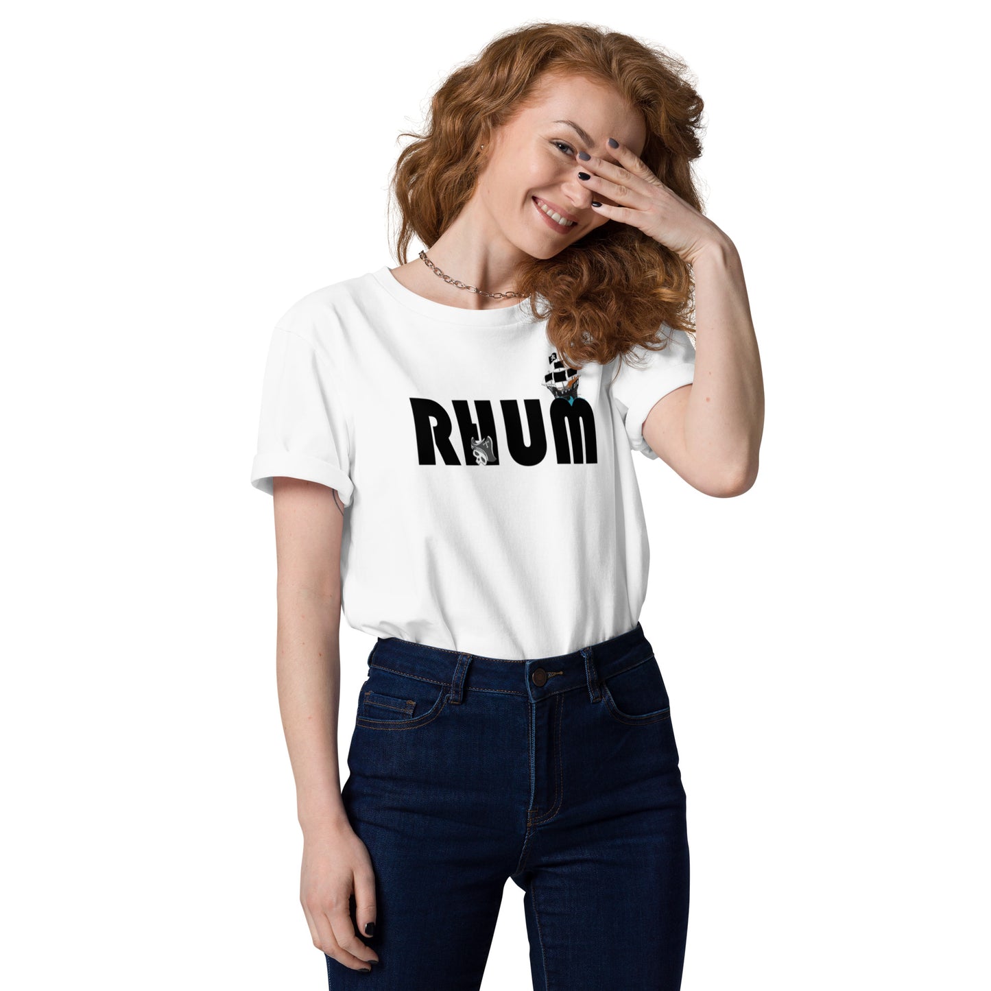 Rum Unisex organic cotton t-shirt