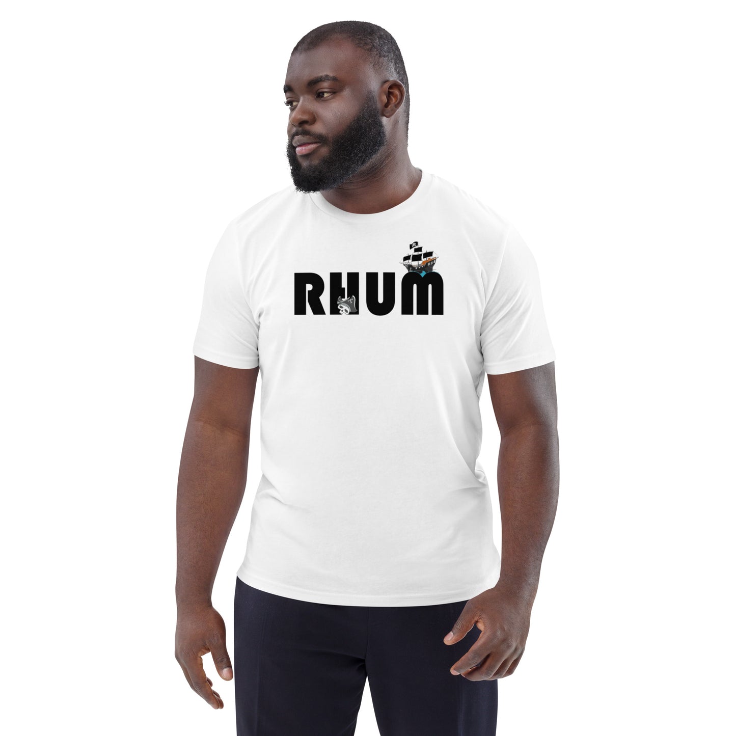 Rum Unisex organic cotton t-shirt