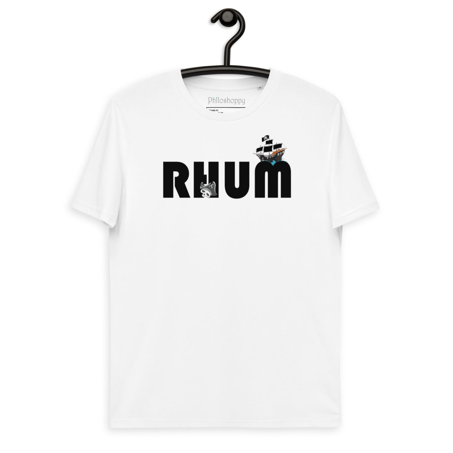 Rum Unisex organic cotton t-shirt
