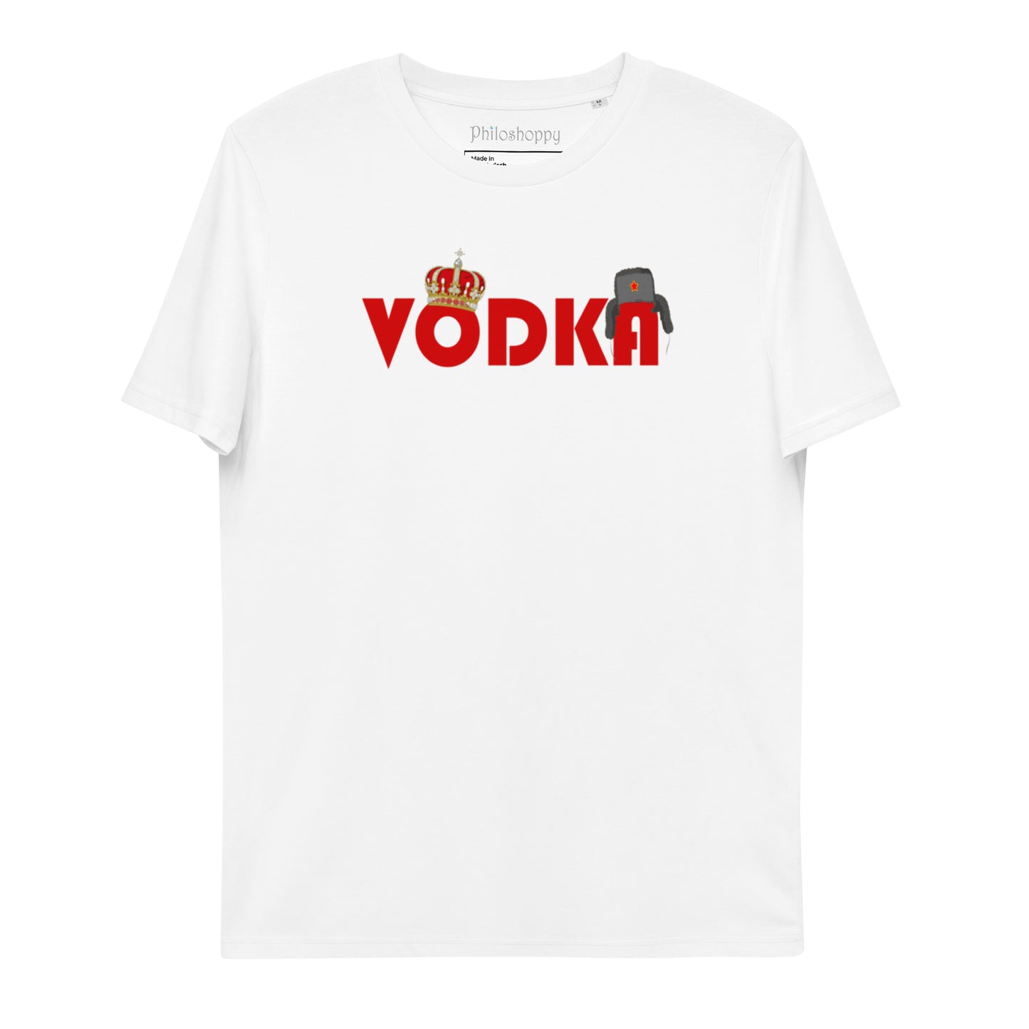 Vodka Unisex organic cotton t-shirt