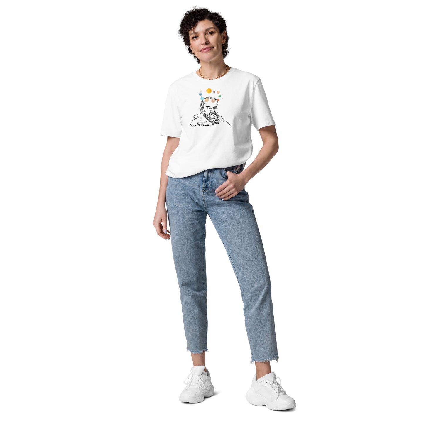Galileo Unisex organic cotton t-shirt