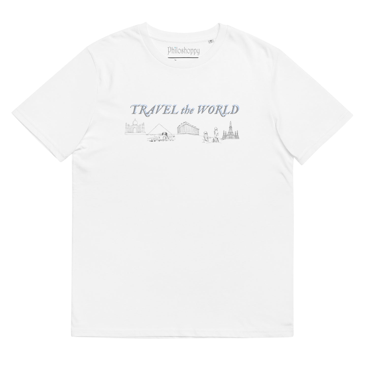 Travel the World Unisex organic cotton t-shirt