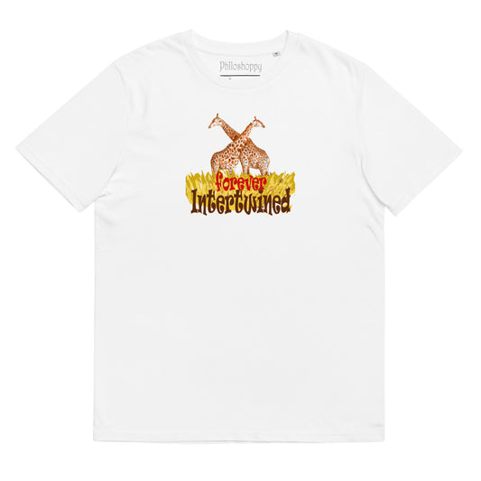 Giraffe Unisex organic cotton t-shirt