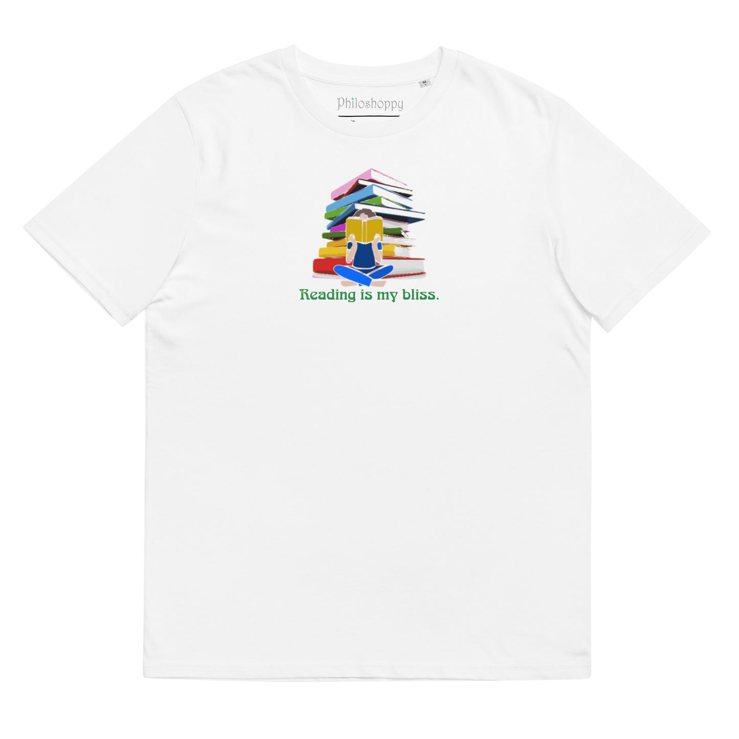 Reading Unisex organic cotton t-shirt