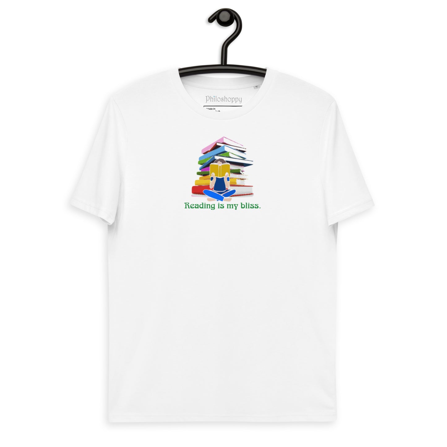 Reading Unisex organic cotton t-shirt
