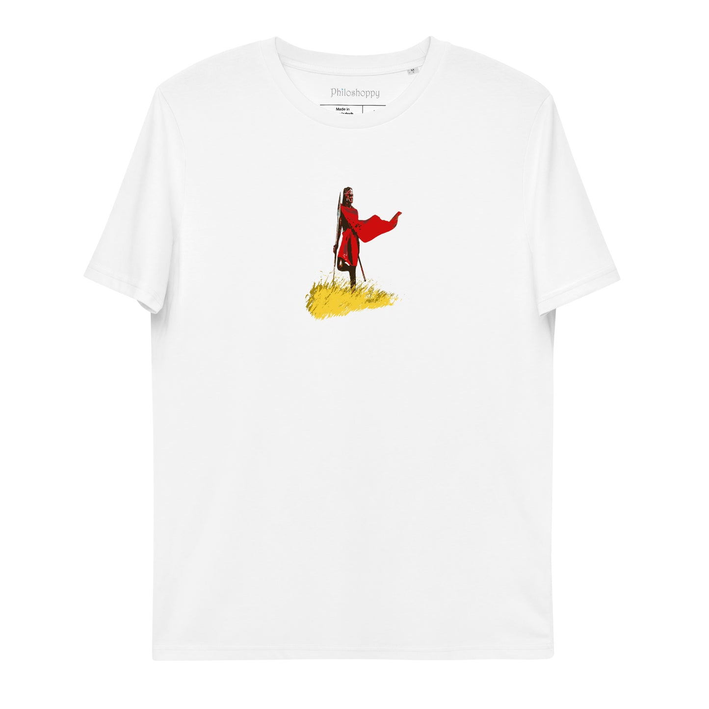 Maasai Warrior Unisex organic cotton t-shirt