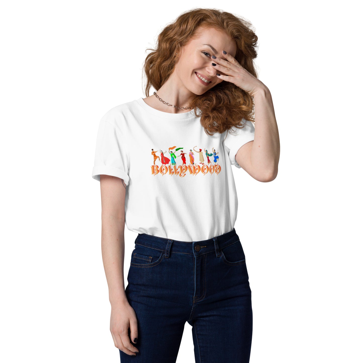 Bollywood Unisex organic cotton t-shirt