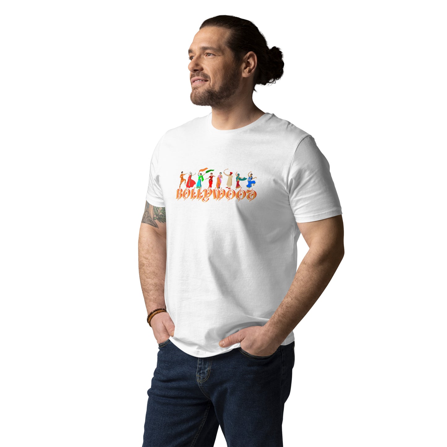 Bollywood Unisex organic cotton t-shirt