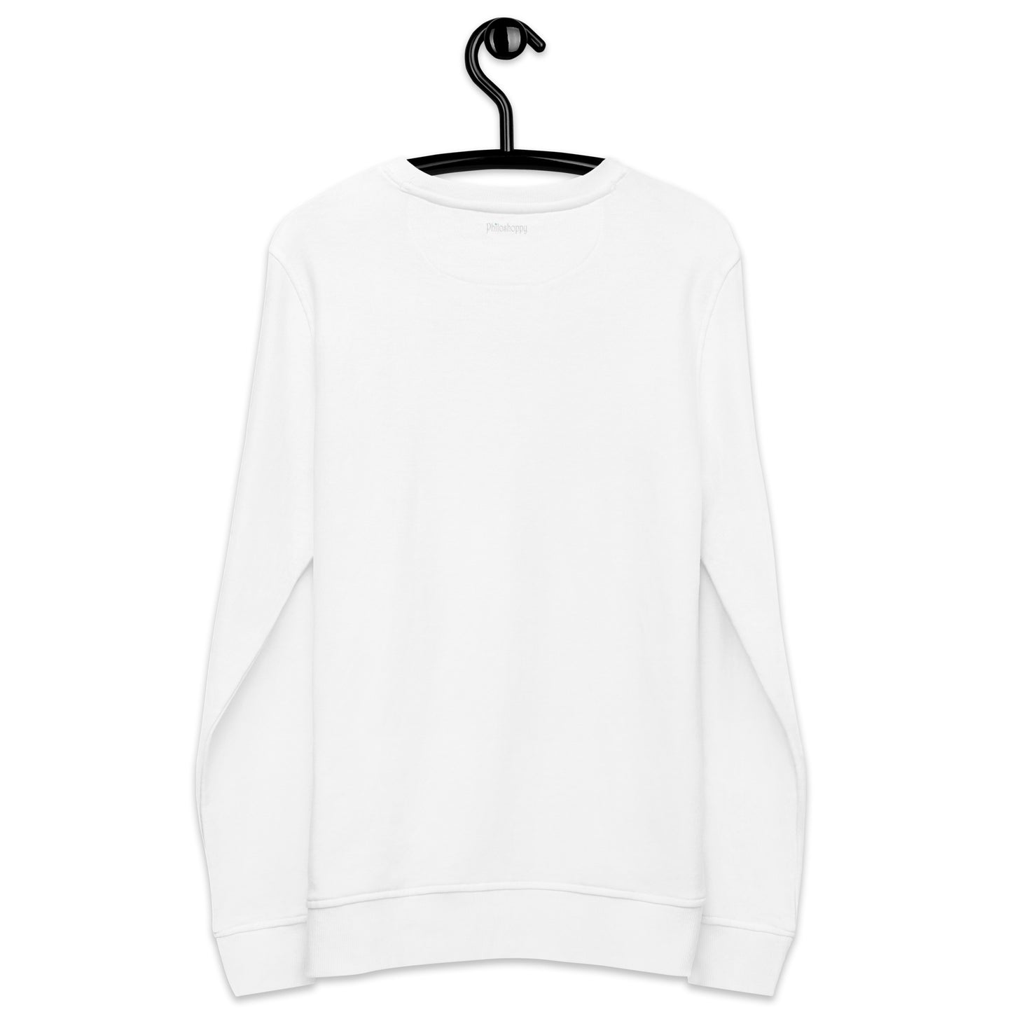 Black Cat Unisex organic sweatshirt