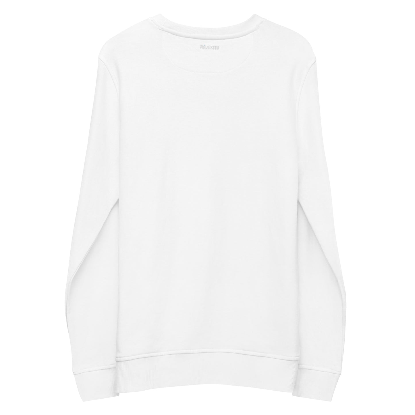 Black Cat Unisex organic sweatshirt