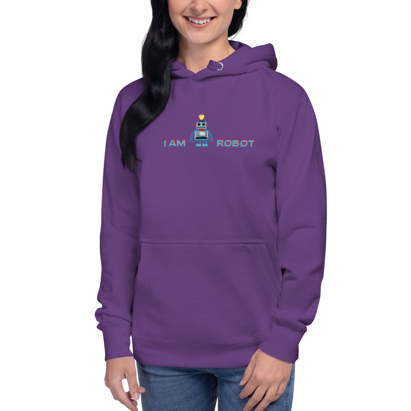 Robot Unisex Hoodie