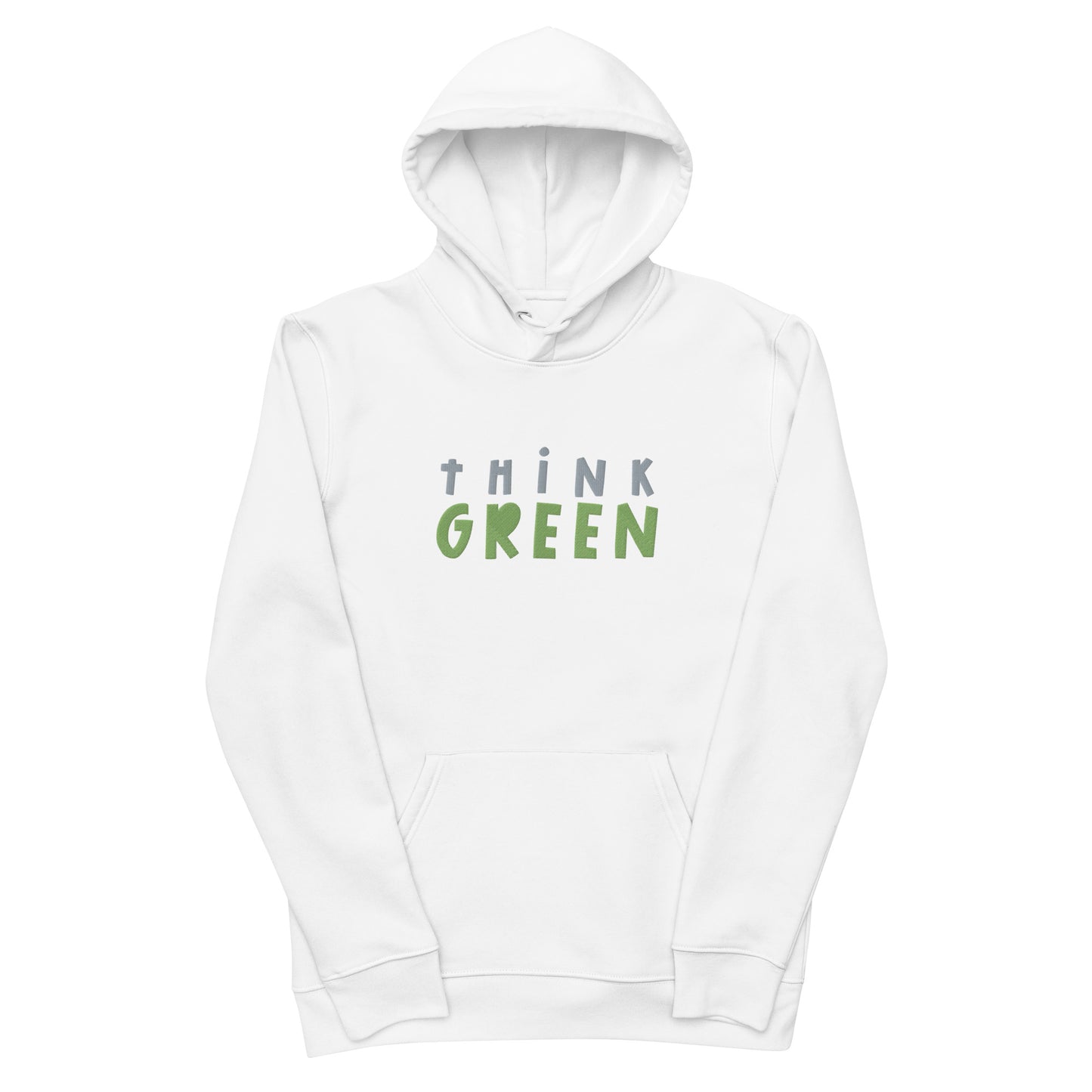 Think Green Unisex essential eco hoodie
