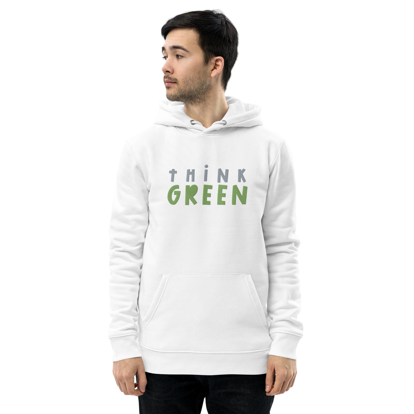 Think Green Unisex essential eco hoodie