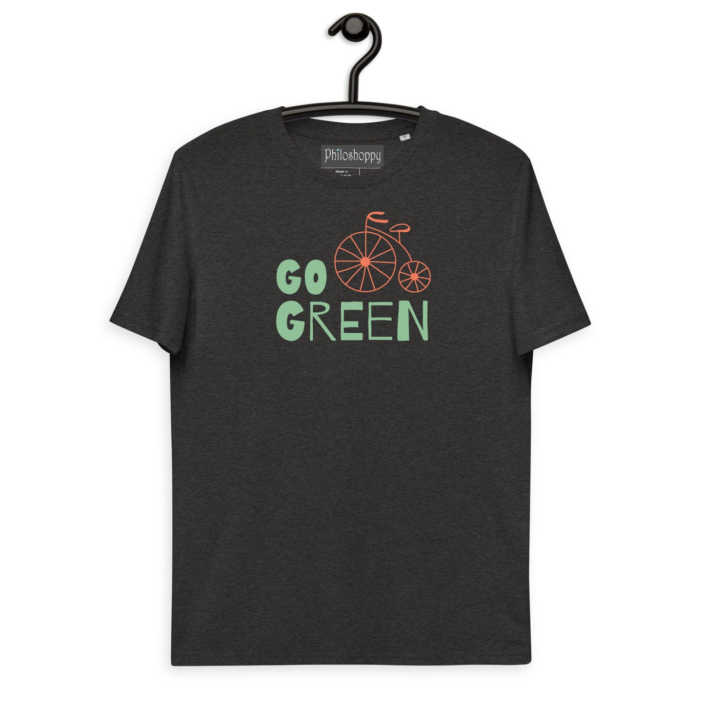 Go Green Unisex organic cotton t-shirt