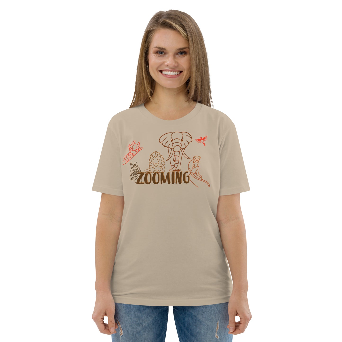 Zoo Unisex organic cotton t-shirt