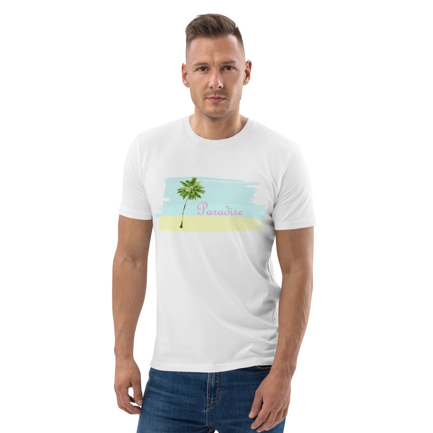 Beach Unisex organic cotton t-shirt