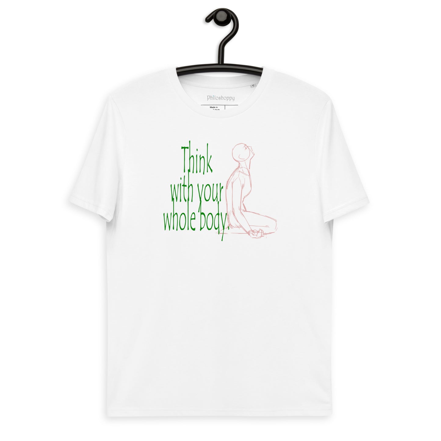 Think with your Body Unisex organic cotton t-shirt