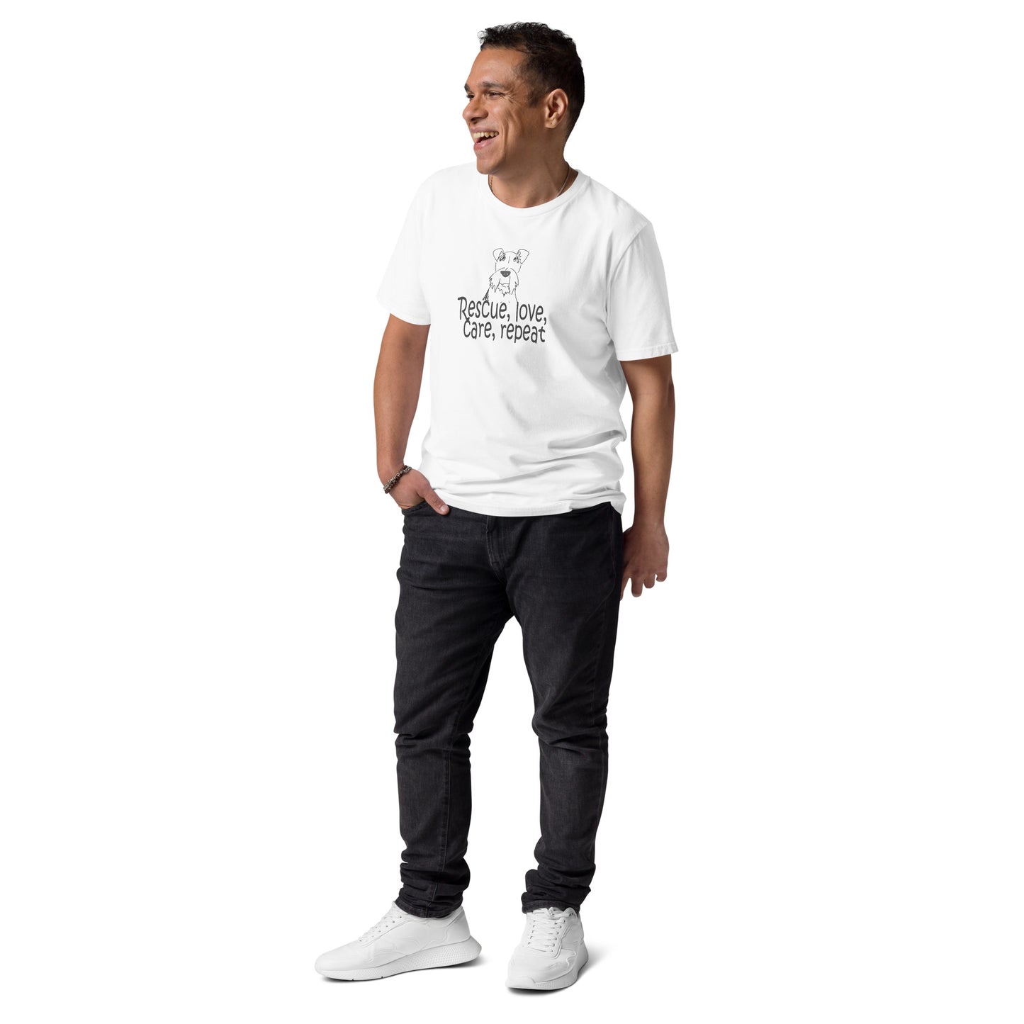 Pet Care Unisex organic cotton t-shirt