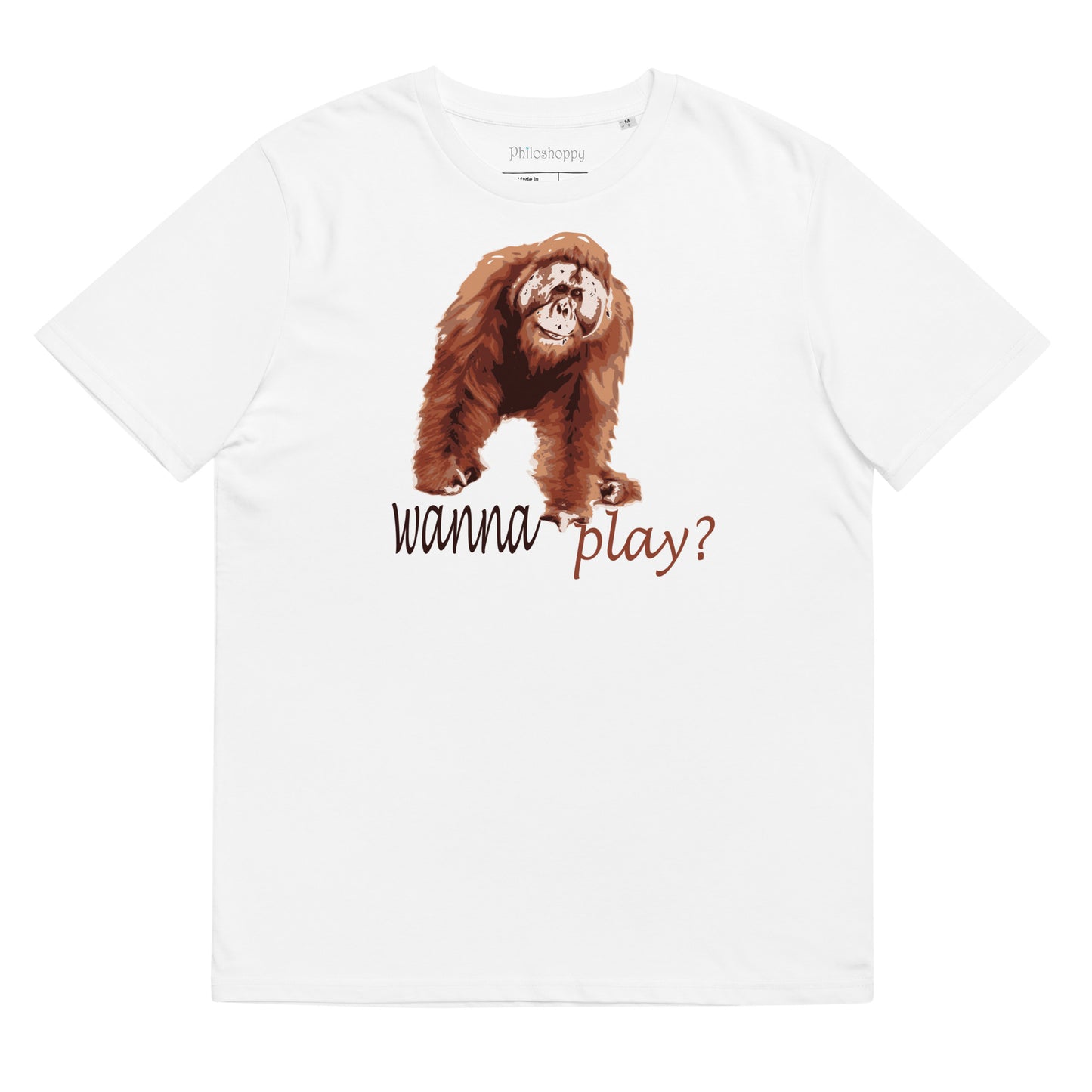 Orangutans Unisex organic cotton t-shirt